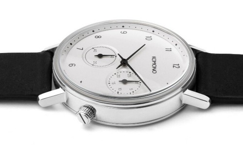 KOMONO WATCH WALTHER NERO Monochrome white RRP £165 - Picture 3 of 8
