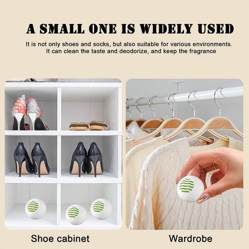 6Pcs New Deodorizer Freshener Balls For Shoes Tea GX Fragrance Essential 2025. - Picture 2 of 20