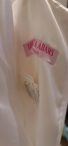 Ivory full length formal dresses size 14 - Picture 5 of 7