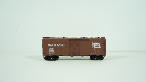Coche de caja Athearn escala HO Wabash 40' #85465 kit construido B759 - Imagen 4 de 9