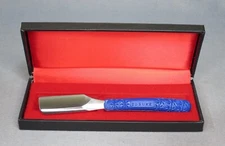 NOS KAMISORI "藤助R付き" Tousuke Japanese straight razor with box #K938