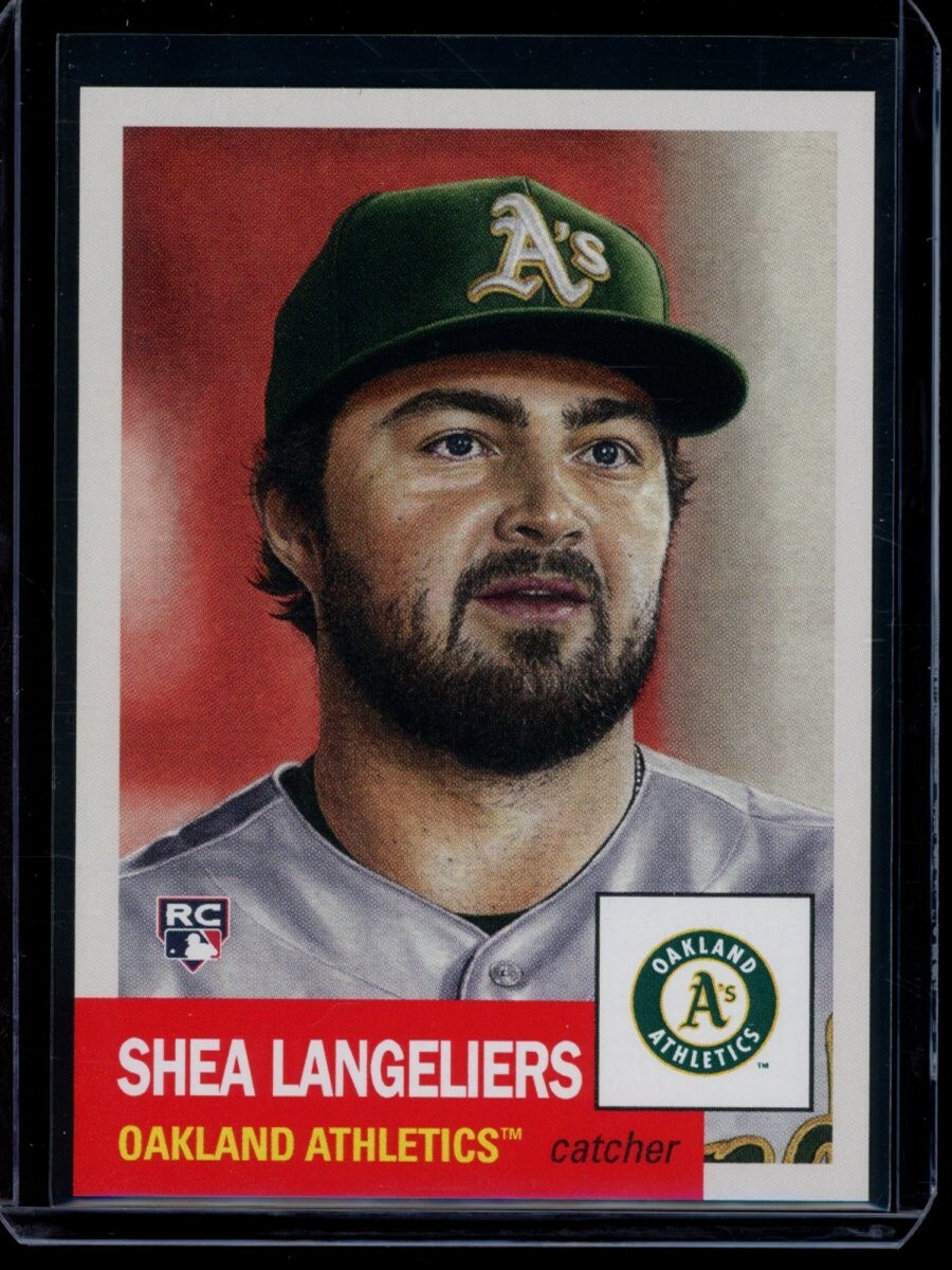 2023 Topps Living Set #605 Shea Langeliers RC Rookie Card