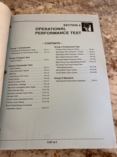 Hitachi EX5500 Bagger Technical Manual Troubleshooting Service Manual - Bild 5 von 8