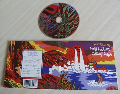 CD ALBUM DIGIPACK SWEAT LIKE AN APE SIXTY SINKING SAILING SHIPS 9 TITEL 2014