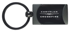 Llavero rectangular bicolor Chrysler Crossfire (metal pistola)