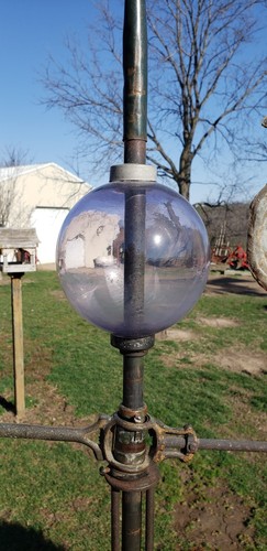 Rare! Antique Lightning Rooster & Ball and Directional Arrow Copper Rod.Original - Picture 5 of 18