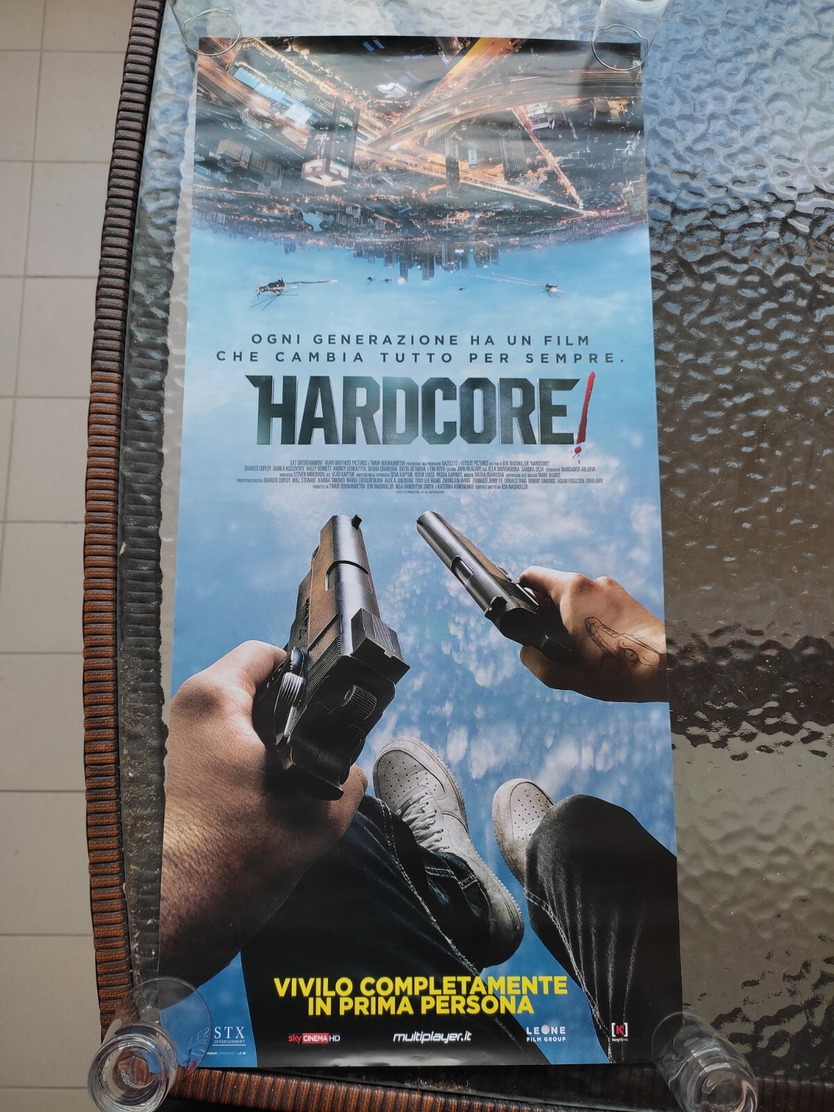 Locandina originale film Hardcore! (2015) - Regia di Il'ja Najšuller