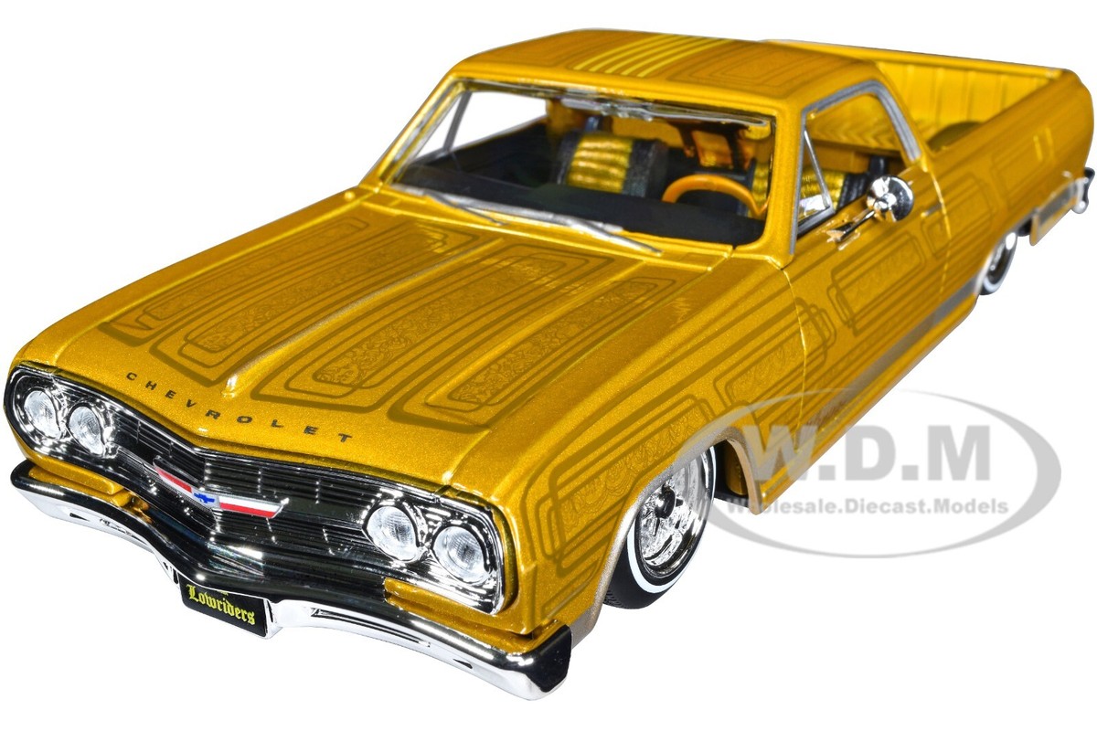 マイスト Mijo LOWRIDERS 1/25 '65 エルカミーノ BLK 1965 CHEVROLET EL CAMINO LOWRIDER BLACK 1/25 DIECAST MODEL