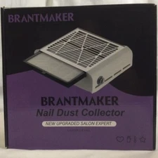 Brantmaker Nail Dust Collector Machine Nail Dust Vacuum W 2 Replaceable Filter
