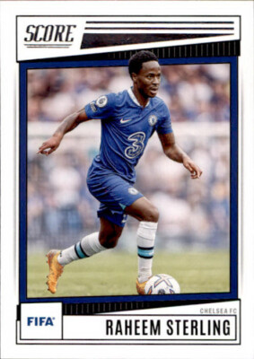 2022-23 Panini Score FIFA Raheem Sterling #35 Chelsea FC (B3024)