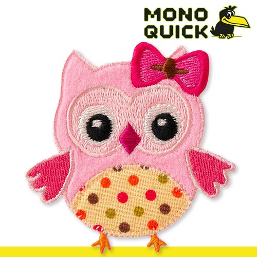 Mono-Quick Patches Aufbügler Applikationen Flicken Aufnäher Tiere Kindermotive - Picture 25 of 29