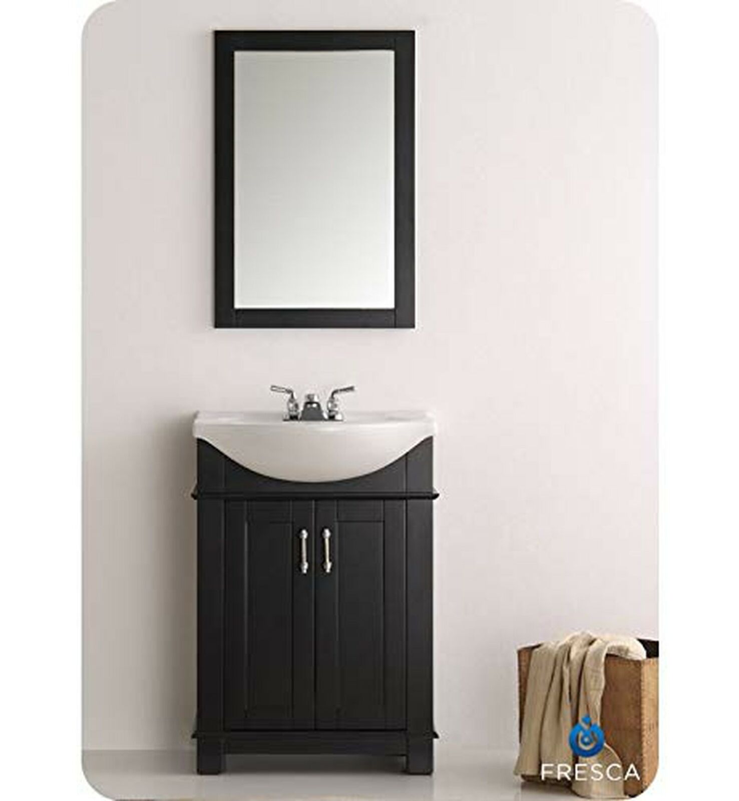 Fresca Fvn2302bl Cmb Hartford 24 Black Traditional Bathroom Vanity For Sale Online Ebay