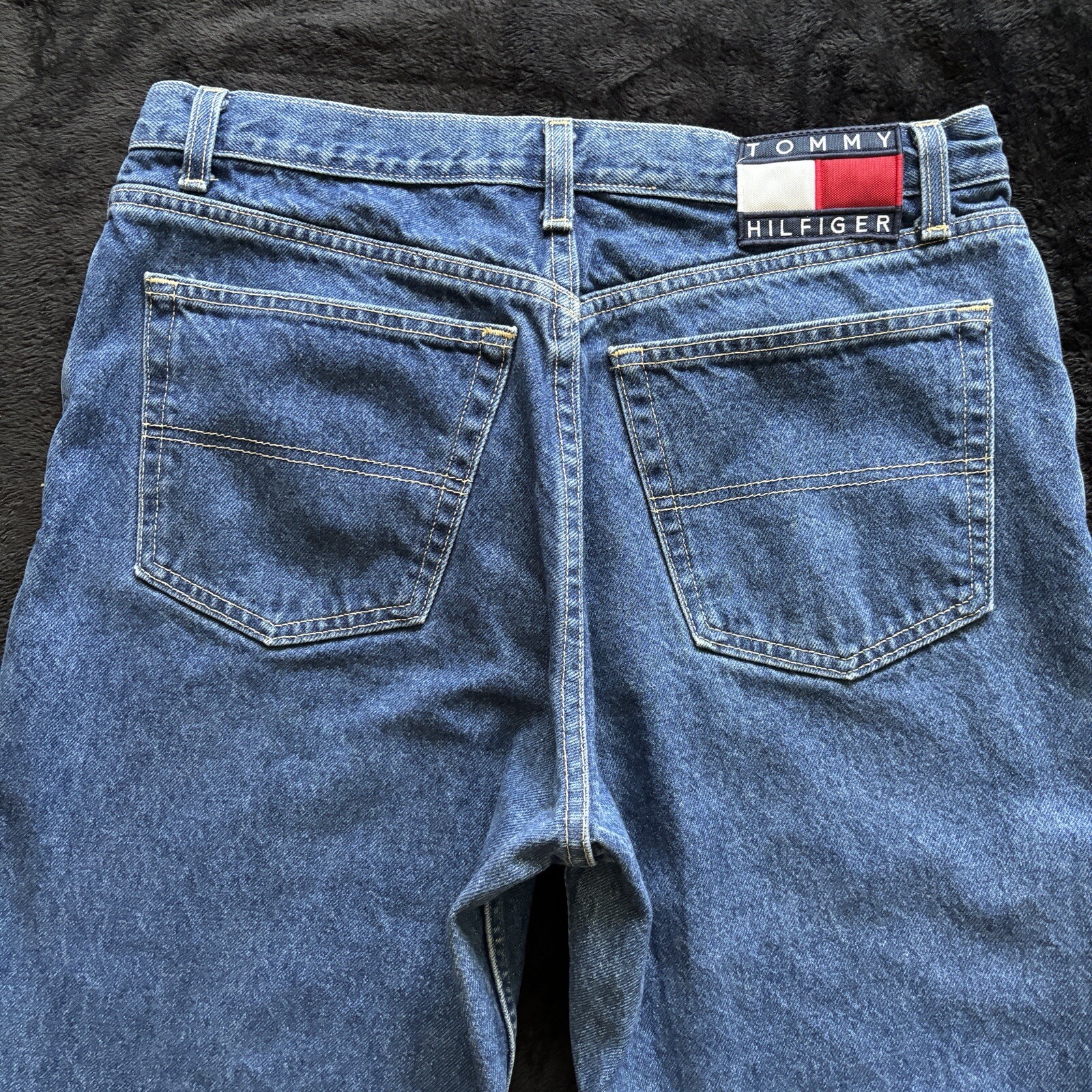 Vintage Y2K Tommy Hilfiger Jeans Youth Teen 13/30 Boys High 