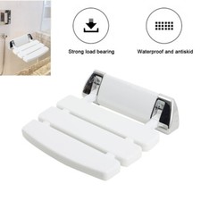 Space Saving Folding Shower Seat Wall Mounted Bathroom Folding Stool For Elderly