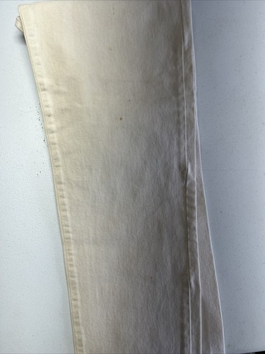 Jean Botón GUESS Hecho en EE. UU. Blanco Denim Talla 28x28 - Imagen 5 de 5