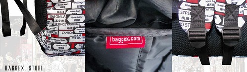Hong Kong Road Plate Backpack Street Nameplate Rucksack Road Sign Daypack Bag - Picture 10 of 11