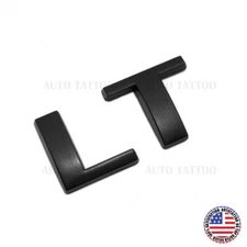 For Chevy Malibu LT Trunk Door Letter Emblem Logo Badge Nameplate Matte Black