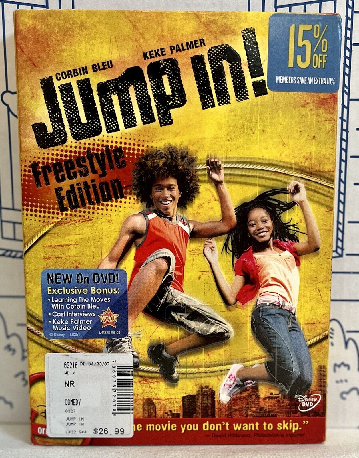 Dvd Jump In! - Corbin Bleu E Keke Palmer em Promoção na Americanas