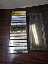 15 Women Of Country Cassette Tapes With Storage Case Used