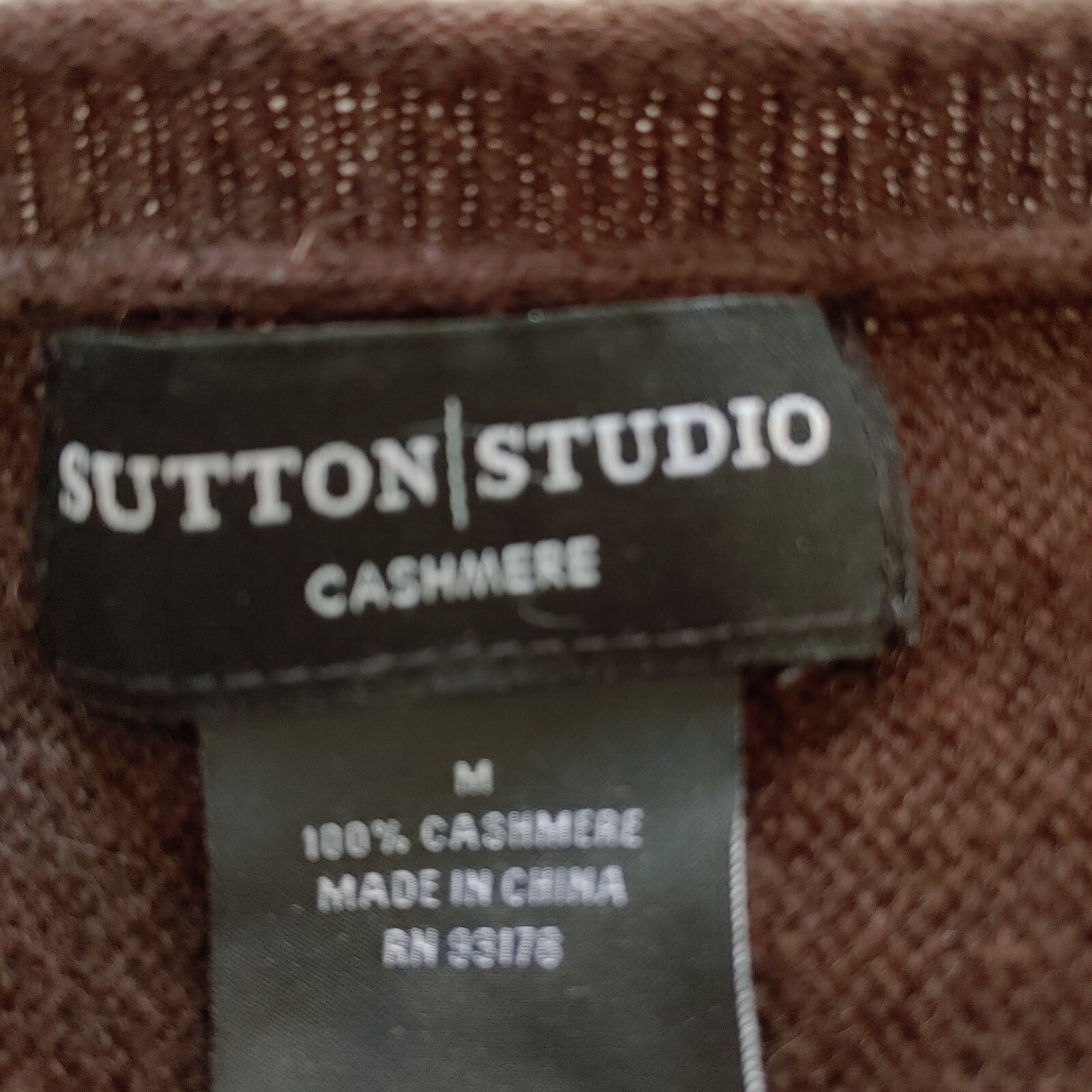 Sutton Studio Cashmere Sweater pullover Tunic Bro… - image 2