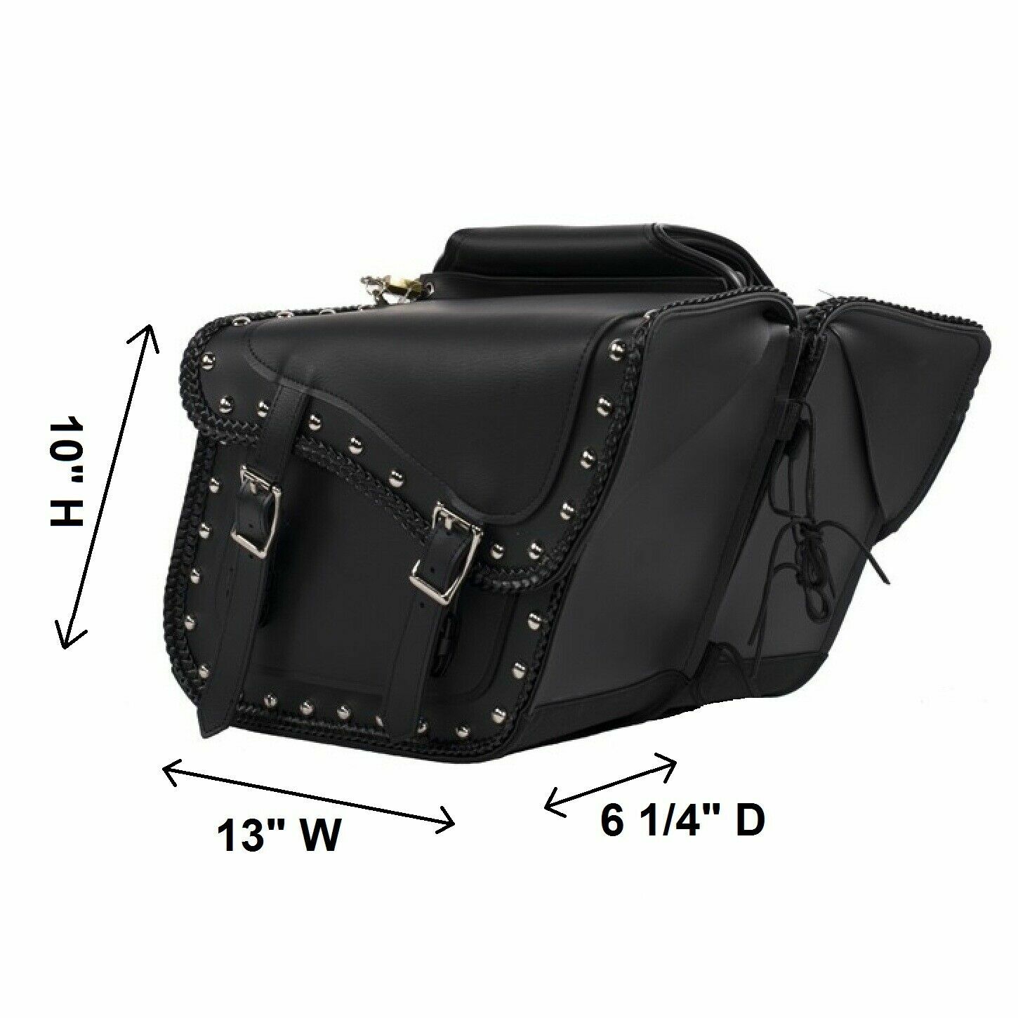 Motorcycle KAWASAKI VULCAN VN 900 1500 1600 HARD WATERPROOF BRAIDED