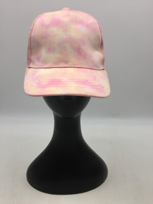 Primark Girls Baseball Cap Hat Tie Dye Pink SnapBack 4-7 Years