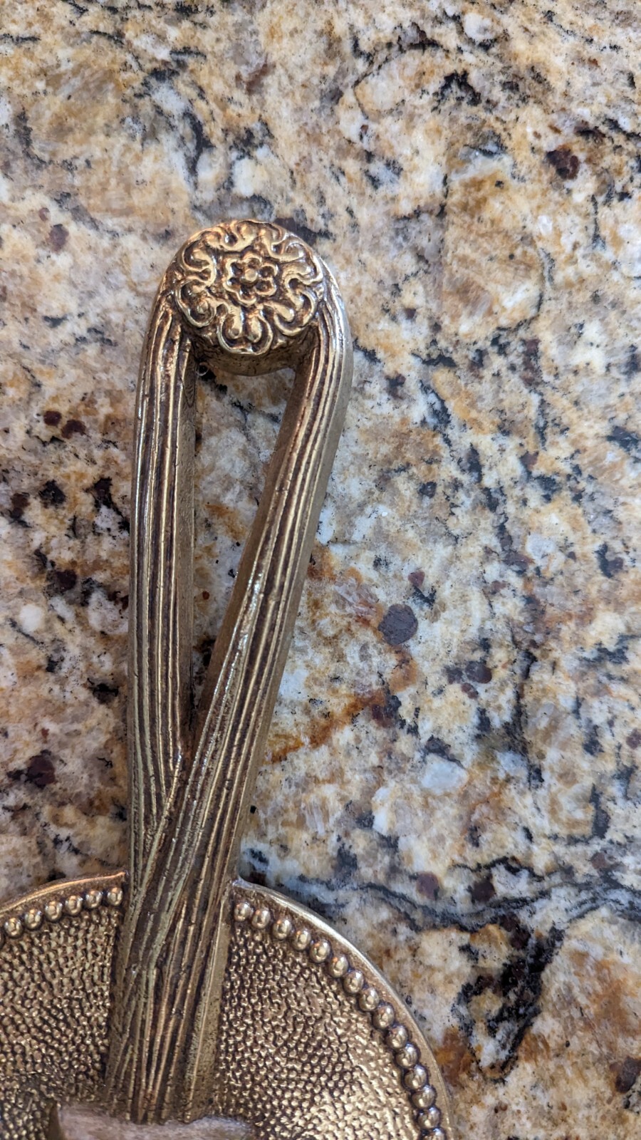 Vintage Rope & Tassel Cast Brass Wall Regency Electric Candle Light