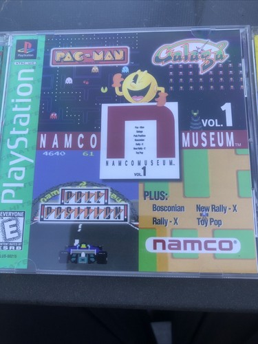 Sony PlayStation 1 PS1 Namco Museum Vol 1+ 3 Video Game Tested Lot - Picture 8 of 14