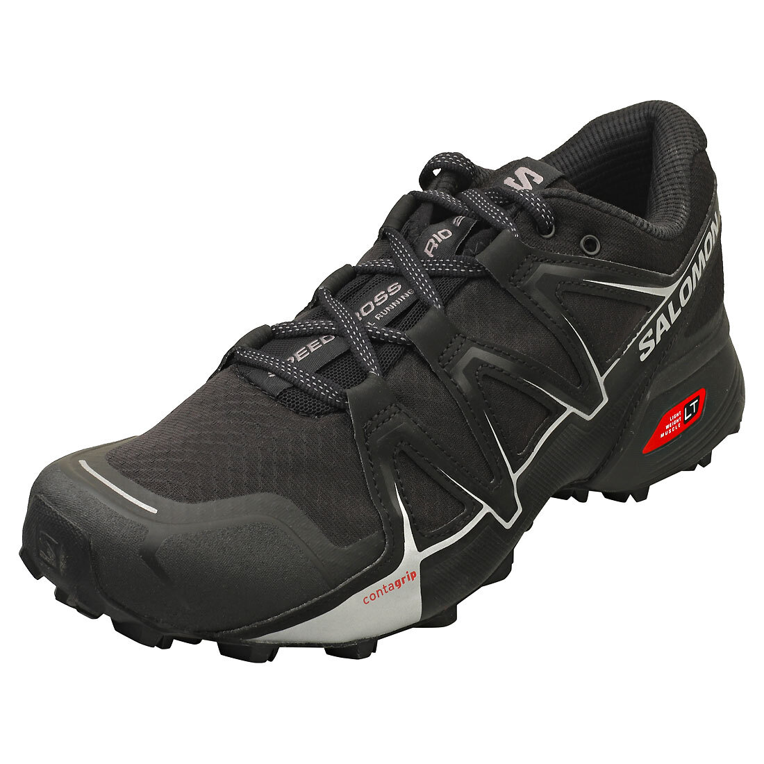ALTRA Salomon Speedcross Vario 2 Uomo Black Silver Formatori da Corsa