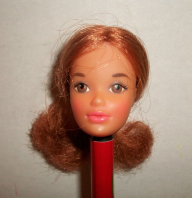 VINTAGE QUICK CURL Barbie KELLEY KELLY DOLL 1973-75 HEAD ONLY EXCELLENT #QCK