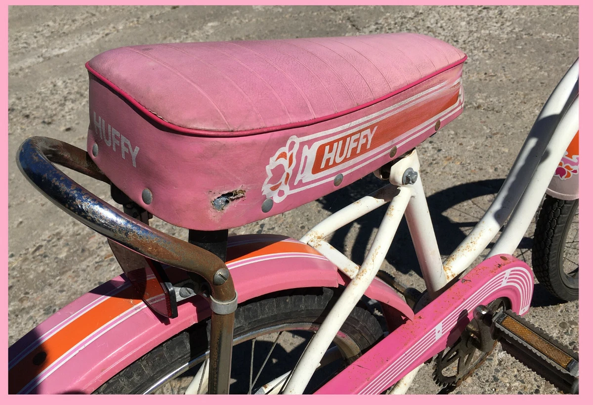 Huffy Pink Girls Training Balance bar bike Bicycle Swallow Stud