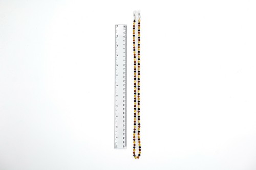 Colourful Amber Beaded Eyeglasses Chain Sunglass Chain Unisex Sunglasses Cord - Picture 9 of 11