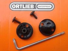 Ortlieb QL2.1 Screws (x2) Nuts (x2) + Torx Key