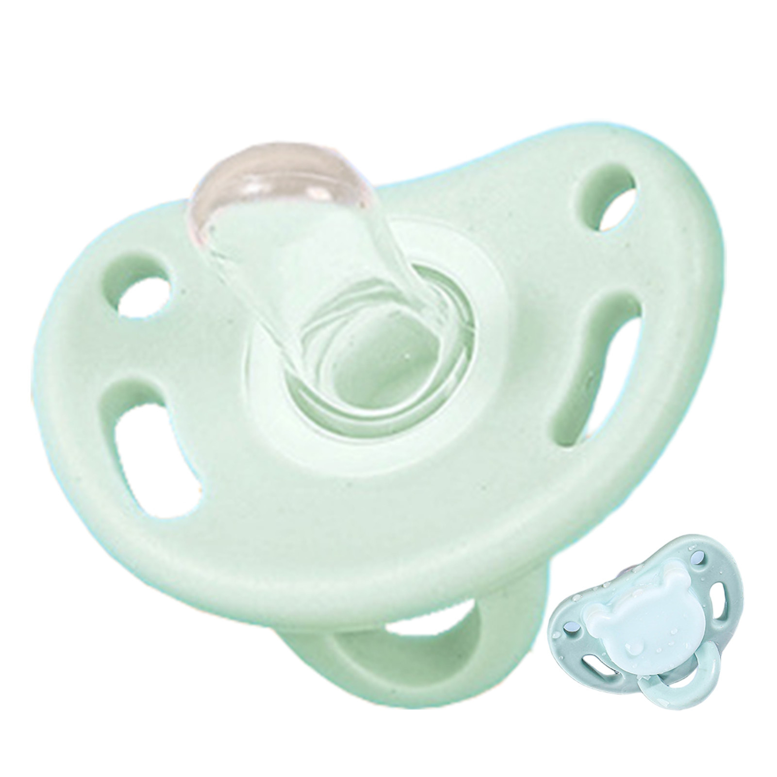 Pacifier for Breastfed Babies Soft Baby Pacifier Toddler Binkies