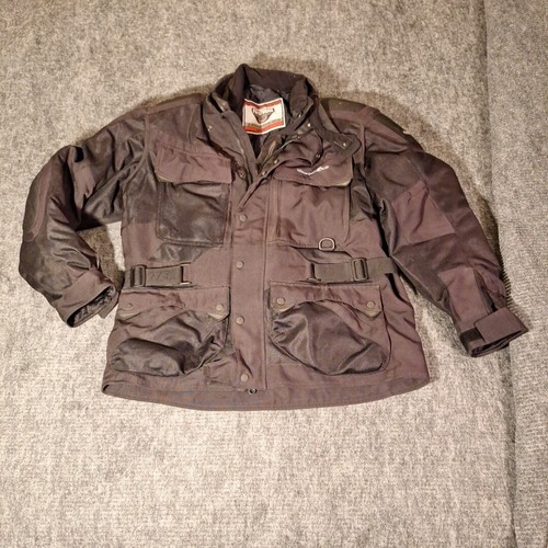 First Gear Kilimanjaro Air Black Hypertex Sz Large Jacket w/ Sheltex Liner