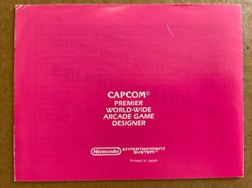 Captain Commando Nintendo NES MANUAL Instruction Booklet Only NES-CO-USA