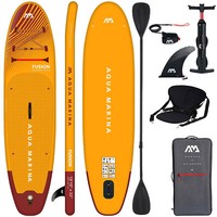 Aqua Marina Fusion Sup Board Stand Up Paddle Aufblasbar Kajak Sitz 2In1 Paddel