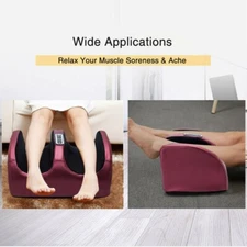 Deep Kneading Heated Foot Massager Pain Relief Relax Circulation Gift