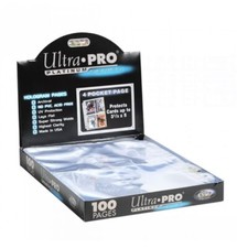 1 Ultra Pro PLATINUM 4 POCKET 3 1/2 x 5 1/4 Trading Card Coupon Album Pages