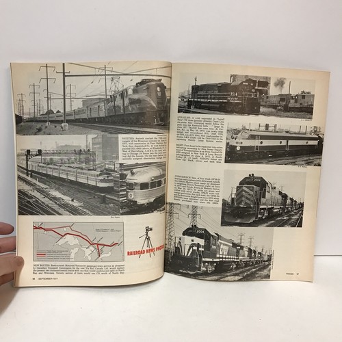 Trains The Magazine Of Railroading Back Issue September 1977 Crush Crash Royal - Bild 3 von 12