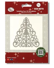 CraftbuddyUS CBD62: Craft Buddy "Twinkling Tree" 3D Decoration Die Set