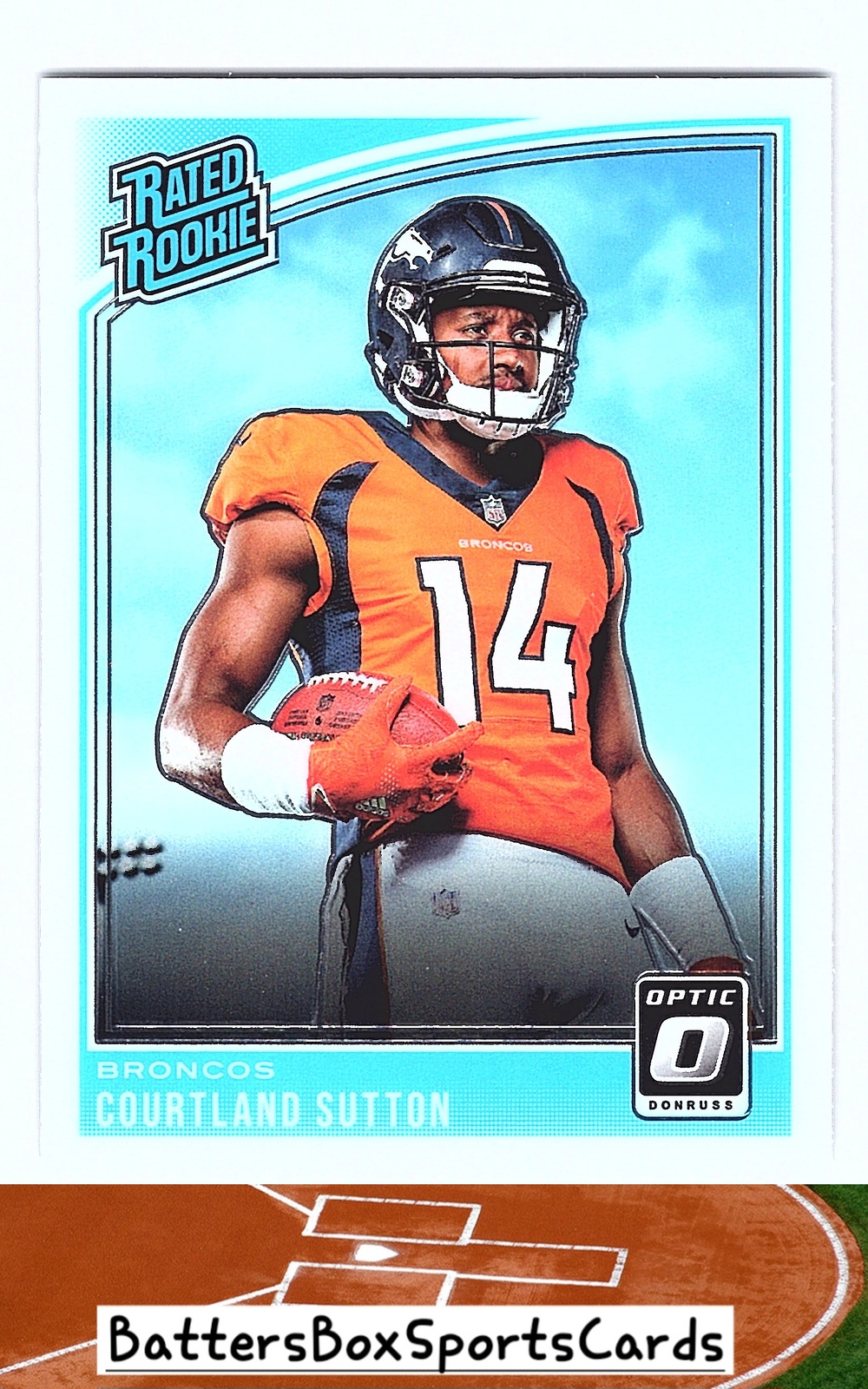 2018 Donruss Optic #162 Courtland Sutton  RC