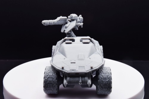 Halo Warthog Chaingun + Gauss + Launcher Miniature-Resin 3D Printed-Wargame/D&D - Picture 4 of 19