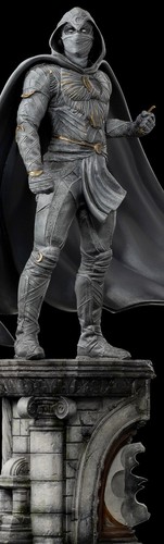 Moon Knight Steven Grant Mr. Knight Statue Iron Studios 30 cm OVP Neu - Bild 10 von 15