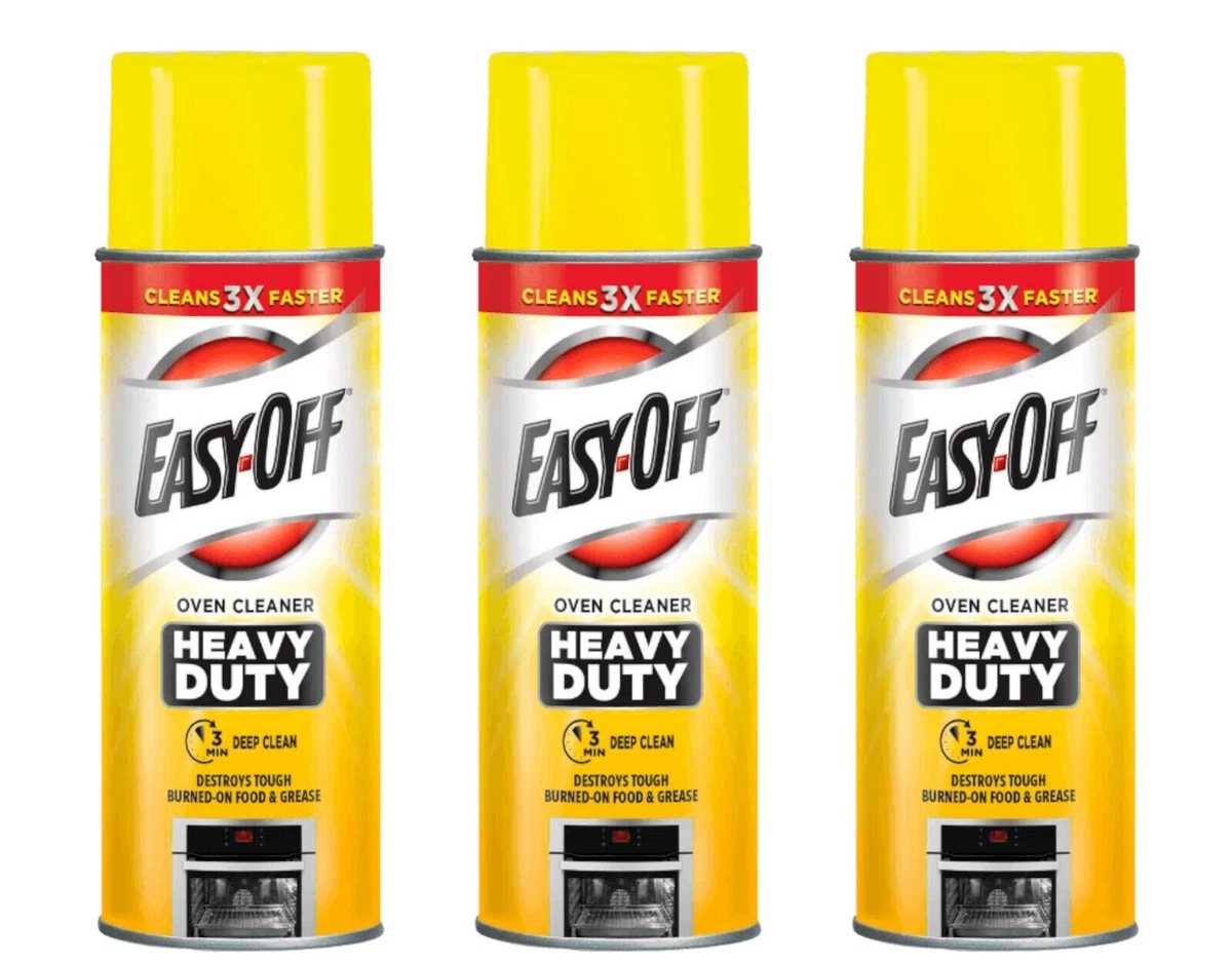 Easy Off Easy Off Heavy Duty Oven Cleaner Regular Scent 14.5 Oz Can Pack of 3