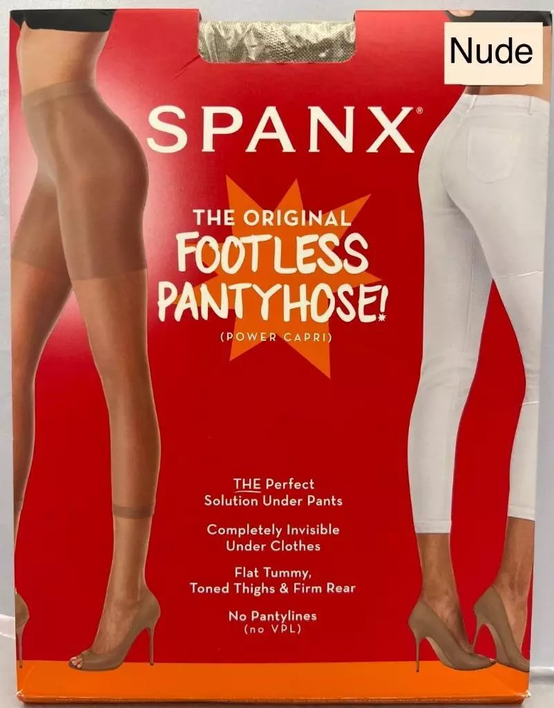 SPANX Women's The Original FOOTLESS PANTYHOSE Power Capri