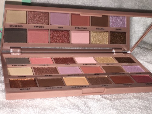 MAKEUP REVOLUTION I Heart Revolution COFFEE Eyeshadow Palette Boxed AUTHENTIC - Picture 8 of 12