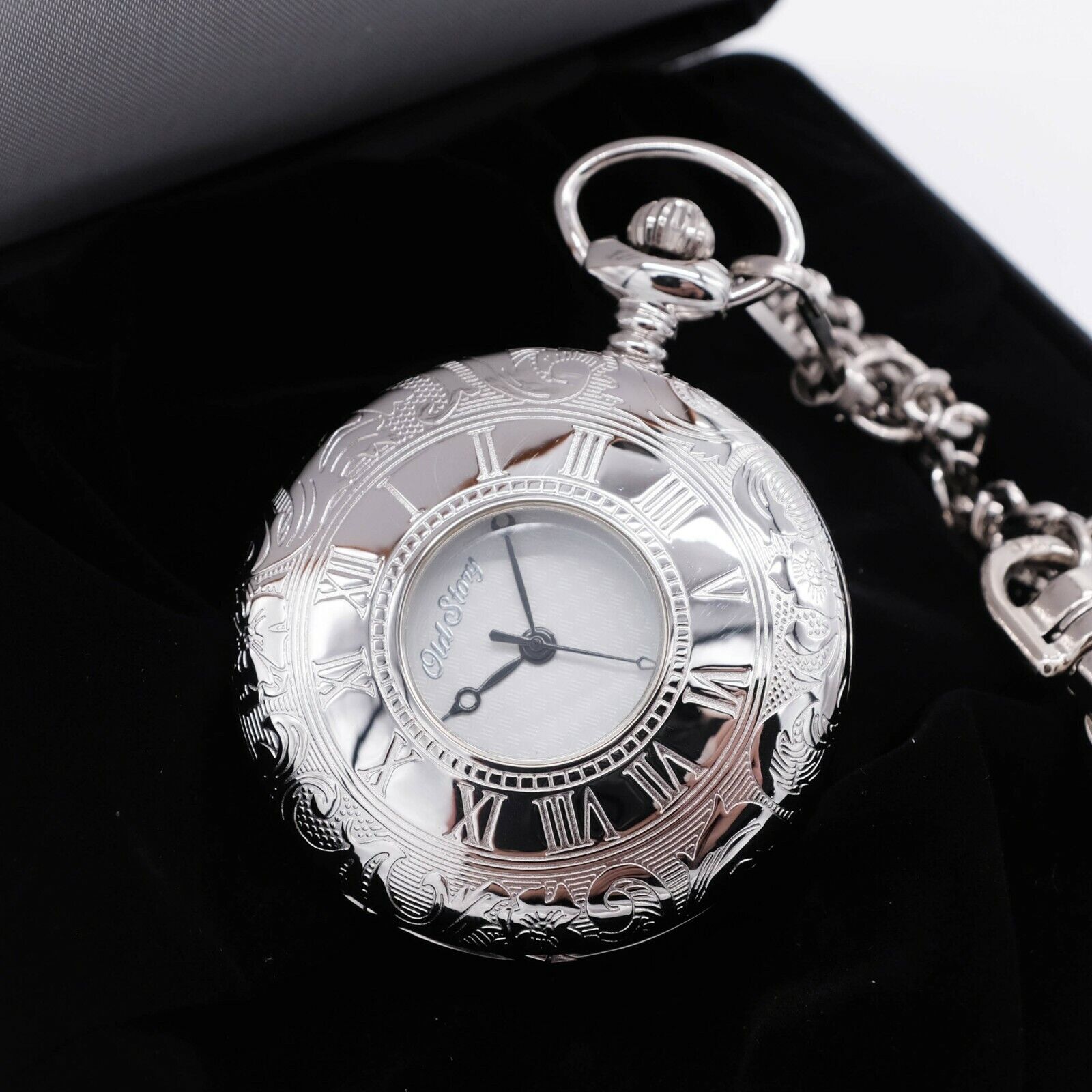 Old Story Sigma Premium Pocket Watch Unique Steampunk Style Watch MADE IN KOREA