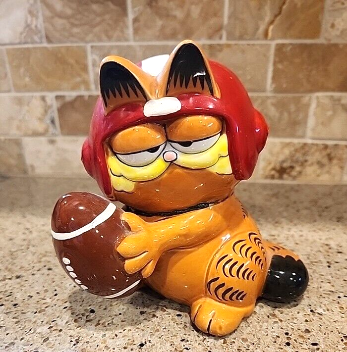 Vintage Garfield Piggy Bank (1981) Ceramic Enesco, Korea | eBay