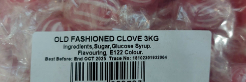 Brays CLOVE BALLS - 500g Sealed Bag - FREE POST - pick and mix classic sweet - Picture 2 of 6